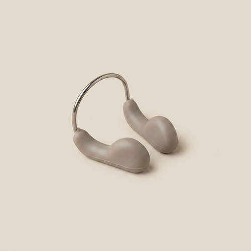 Plunji replacement nose clip, silicone, sandy taupe color
